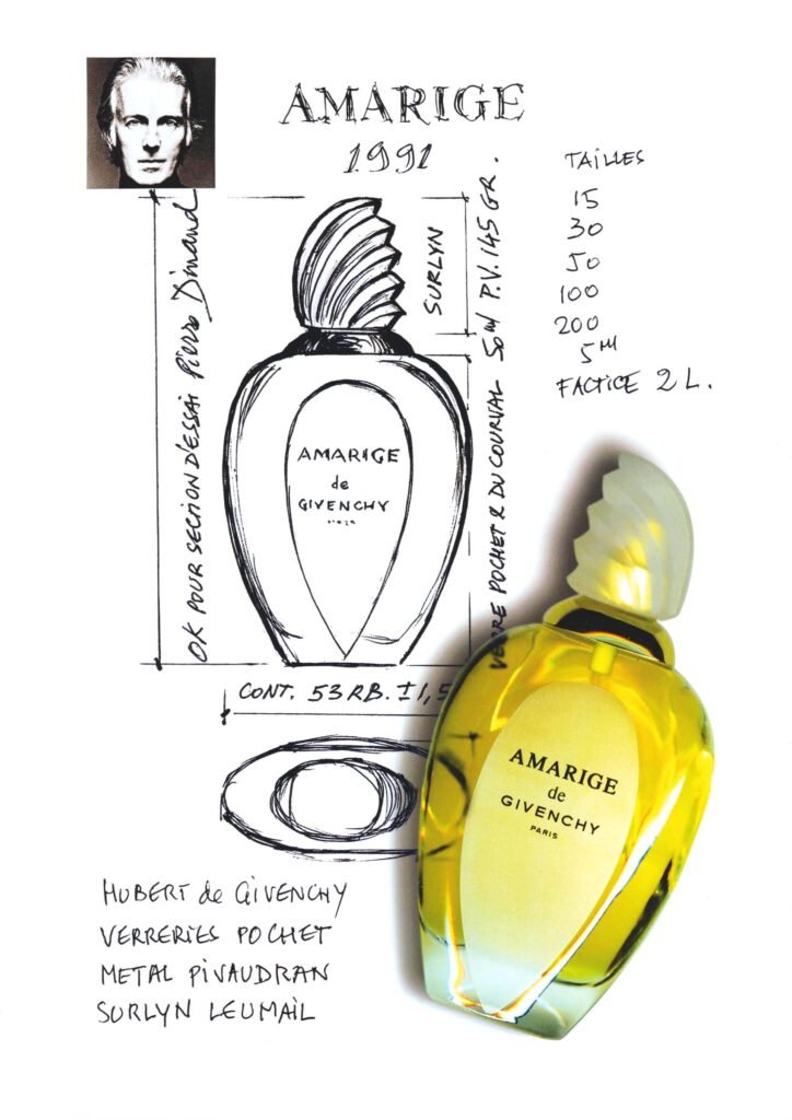 Amarige Flacon Amarige pour Givenchy par Pierre Dinand©, 1991