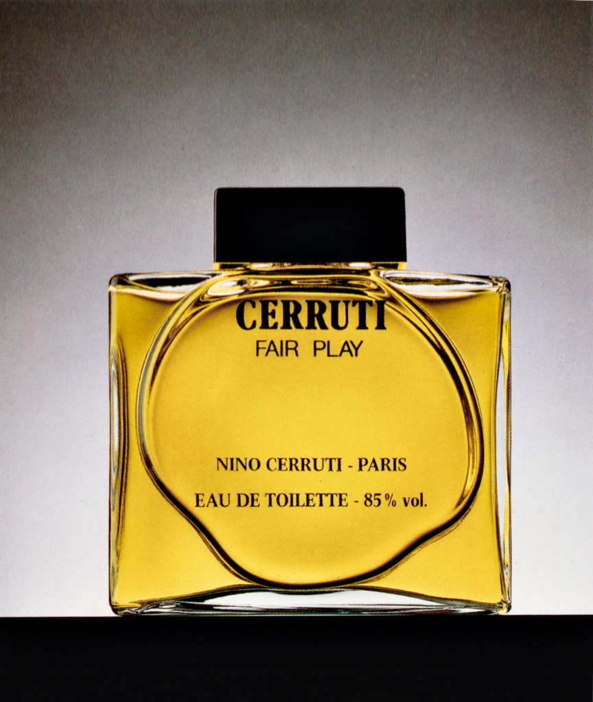 Cerruti Fair Play Bottle Fair Play for Nino Cerruti by Pierre Dinand© -1979
