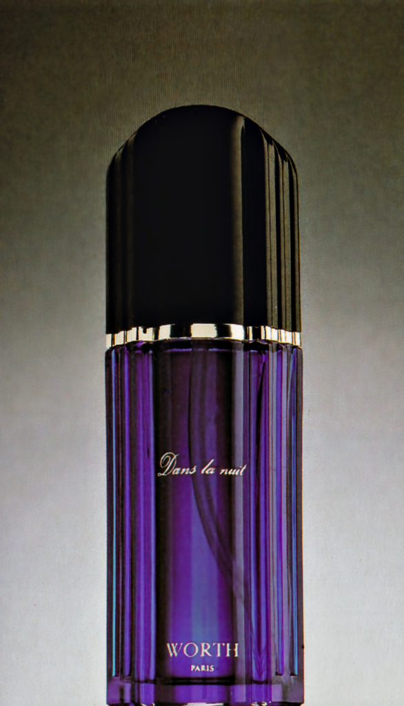 Dans la Nuit Flacon Dans la Nuit pour Worth par Pierre Dinand© -1985