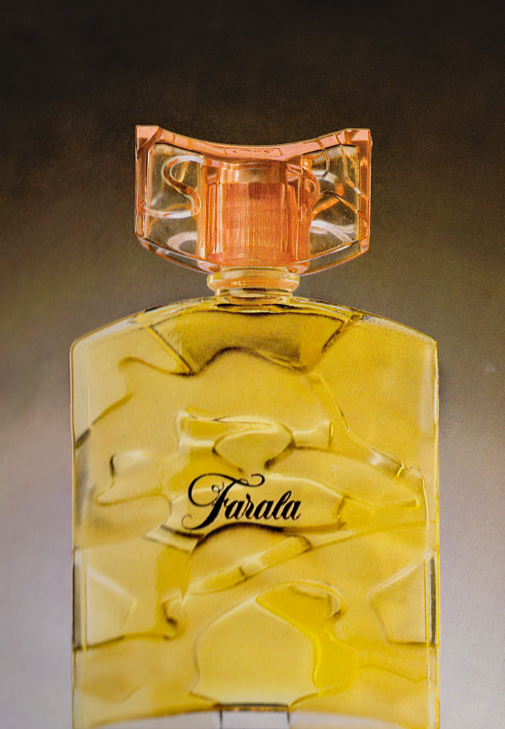 Farala Farala for Perfumería Gal by Pierre Dinand© -1982