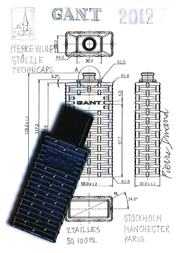 Gant Flacon Gant pour Pierre Wulff par Pierre Dinand©, 2012