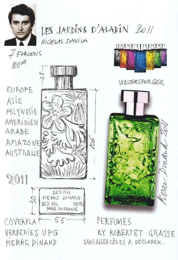 Les jardins d’Aladin Flacon Les jardins d'Aladin pour Nicolas Danila par Pierre Dinand©, 2011