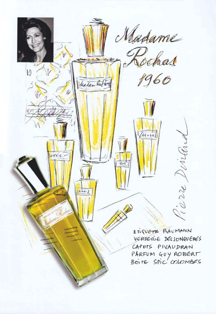 Flacon Madame Rochas pour Rochas par Pierre Dinand©, 1960