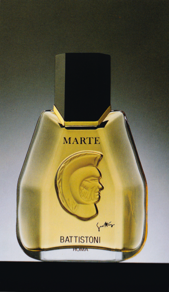 Marte Flacon Marte pour Battistoni par Pierre Dinand© -1986