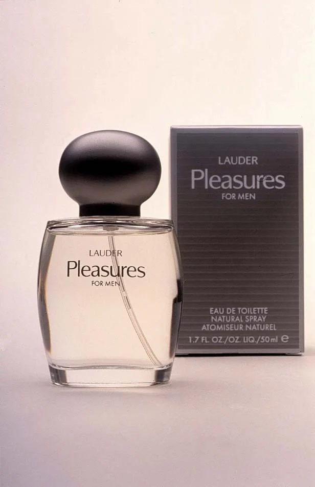 Lauder Pleaseures For Men - 1996 Design by Pierre Dinand©