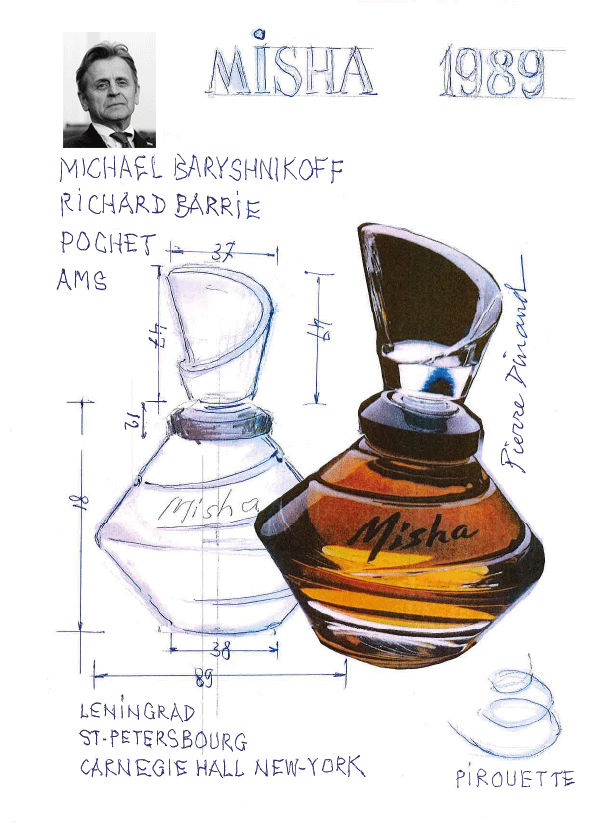 Misha Flacon Misha pour Mikhail Baryshnikov par Pierre Dinand©, 1989