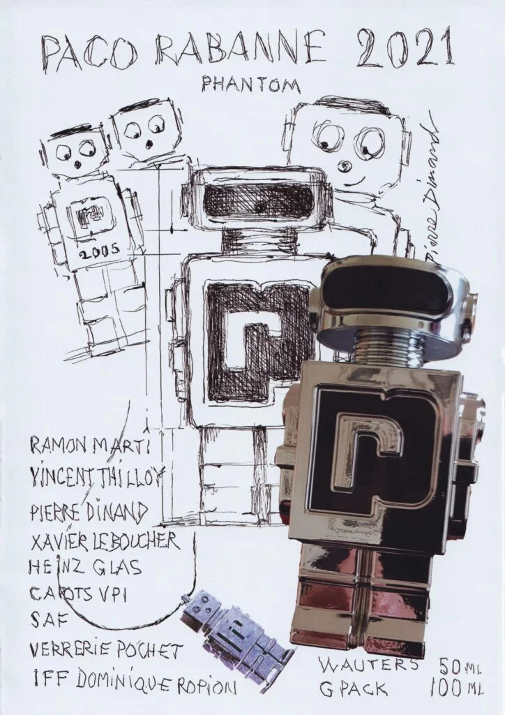 Flacon Phantom pour Paco Rabanne par Pierre Dinand©, 2021