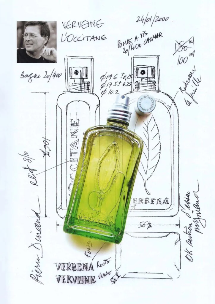 Flacon Verveine pour L'Occitane par Pierre Dinand©, 2000