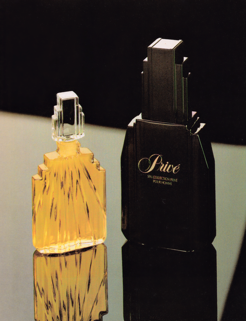 Privé pour Homme Privé pour Homme for Sak's Fifth Avenue by Pierre Dinand© -1984